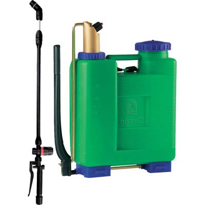 Pompa A Spalla Rosy Professional Gdm Lt 12 Pompante Nylon + Regolatore Pressione