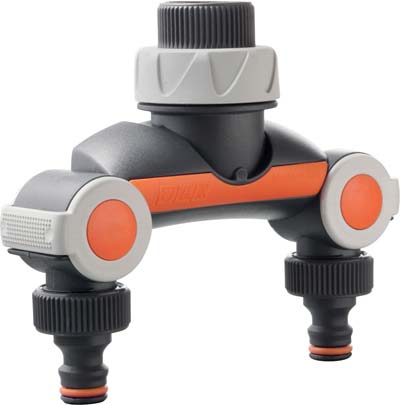 Presa A Rubinetto + 2 Innesti Rapidi New Gf - 3/4F Self 8004-3073- 2 Pezzi