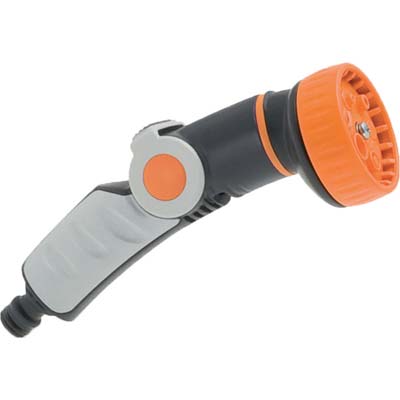 Idropistola Multifunzione Ergonomica 8 Jet Gf - Innesto Rapido Lt/Min 18 Bar 4 8004-3528- 2 Pezzi