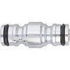 Innesto Rapido A 2 Vie Ottone Claber - Self 9606- 2 Pezzi