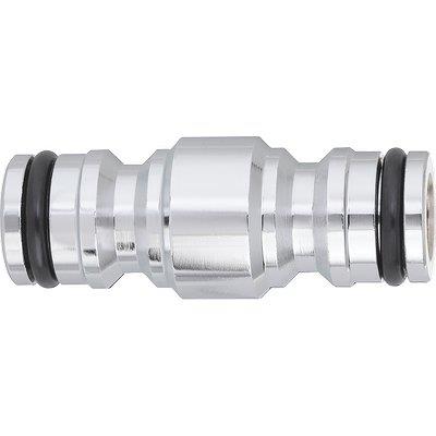 Innesto Rapido A 2 Vie Ottone Claber - Self 9606- 2 Pezzi