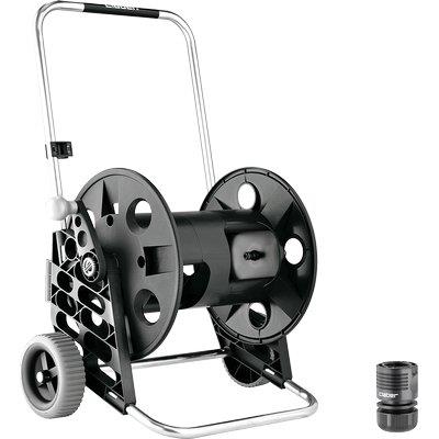 Avvolgitubo Irrigaz Carrellato Genius 100 Claber Abs/Alluminio Ruote Plt X Tubo 1/2 Mt 100