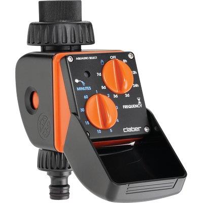 Centralina Irrigazione Aquauno Select Claber Innesto Rapido 3/4F 1Xtransistor Volt 9 Self 8423