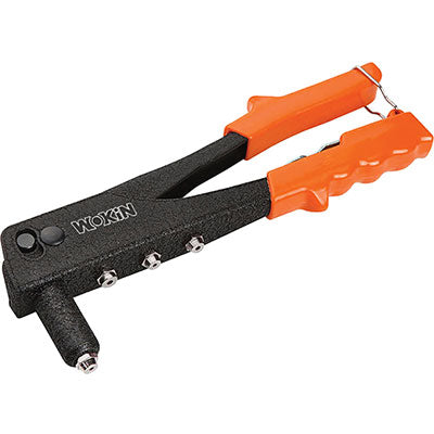 Rivettatrice Manuale Testa Fissa 215110 Wokin - Acciaio Mm 2,4/4,8- 2 Pezzi