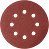 Carta Abrasiva Velcrata Levigatrice 7760 Wokin - Grana 40 Mm 125 776004 Cf=Pz 5- 5 Confezioni