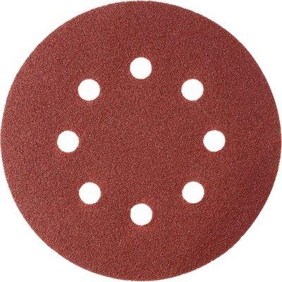 Carta Abrasiva Velcrata Levigatrice 7760 Wokin - Grana 240 Mm 125 776024 Cf=Pz 5- 5 Confezioni