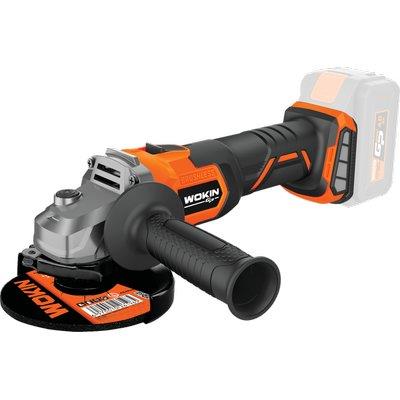 Smerigliatrice Ang Batteria Gp20V 621445 Wokin Volt 20 Mm 115 Brushless Solo Corpo Macchina