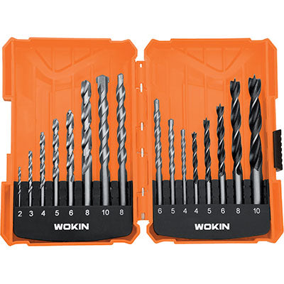 Punte Trapano Hss Widia Legno 751816 Wokin - Cf=Pz 16- 1 Confezioni