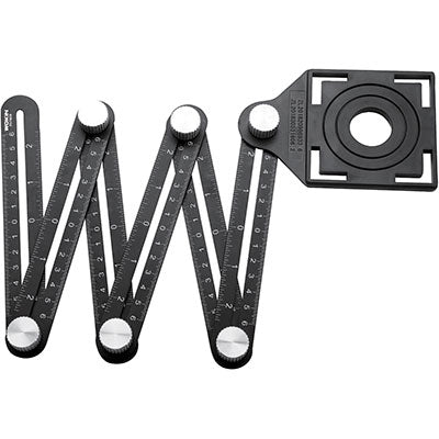 Localizzatore Foro Piastrella 357828 Wokin All/Abs Pieghe 6 Foro Mm 25/40/45