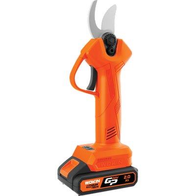 Forbice Batteria Gp20V 624510 Wokin Volt 20X2 Ah 2,0 Mm 030 Brushless + Valigia