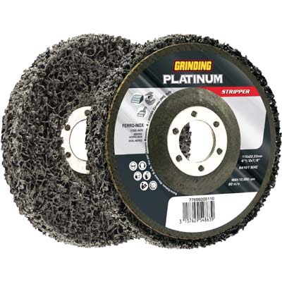 Disco Pulitura Stripper Platinum Grinding - Mm 115X22,2- 5 Pezzi