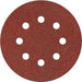 Disco Abrasivo Fibrato Velcrato 8 Fori Imperial - Mm 125X22,2 Grana 280 Cf=Pz 100- 1 Confezioni