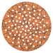 Disco Abrasivo Fibrato Velcrato 91 Fori Imperial - Mm 225X22,2 Grana 80 Cf=Pz 25- 1 Confezioni