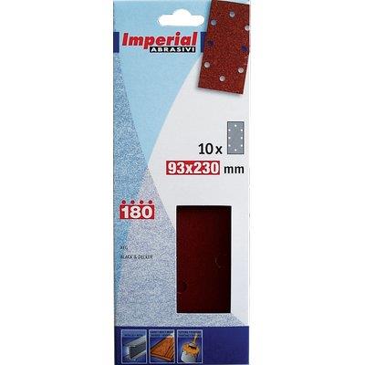 Carta Abrasiva A Fogli Bd Imperial - Grana 50 Mm 93X230 Cf=Pz 10- 4 Confezioni