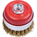 Spazzola Acciaio Ritorto A Tazza + Filetto Pg 485.70 Mm 65 F.M14