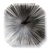 Scovolo Acciaio X Camino Domus - Ma 12 Mm 350X350- 2 Pezzi