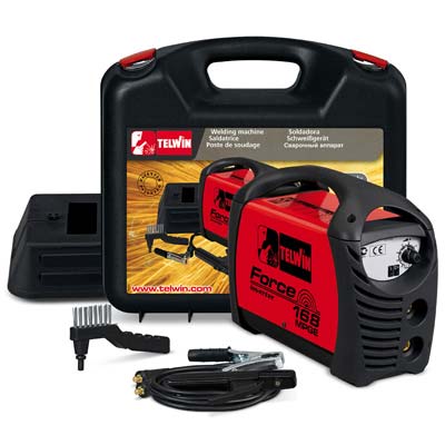 Saldatrice Inverter Force 168 Mpge Telwin Volt 230 A 140 Accessoriata