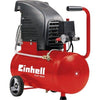 Compressore Ac Coassiale Tcac 190/24 Einhell Lubrificato Lt 24 Hp 2,0