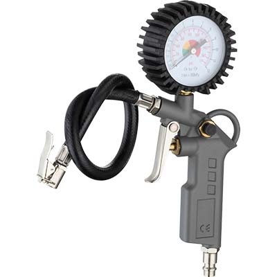 Pistola Gonfiaggio Ac Attacco Rapido Effe Alluminio Nichelato