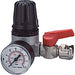 Regolatore Pressione Ac 31/A4 Ani Attacco 1/4F 1 Uscita + Manometro