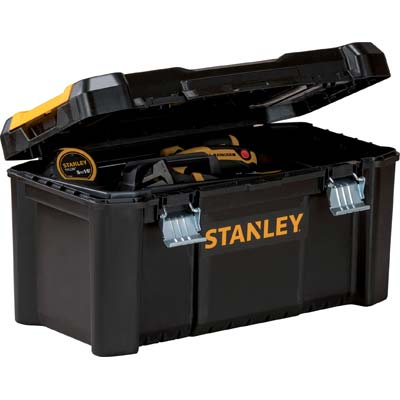 Cassetta Portautensili Essential Stanley 19 Chiusura Metal Cm 48X25 H.Cm 25 Stst175521