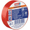 Nastro Pvc Isolante Imq Tesa - Rosso Mm 15 Ml 10- 20 Pezzi