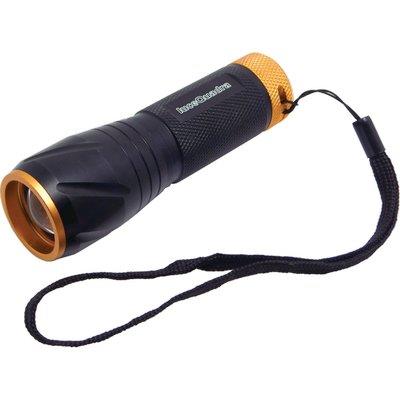 Torcia Led Nero Led 5 Luce Quadra Watt 5 3Xmini Stilo 3Xaaa Incluse