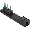 Spina Mobile Ribassata Clock Fme - Nero 2P+T 16A- 3 Pezzi