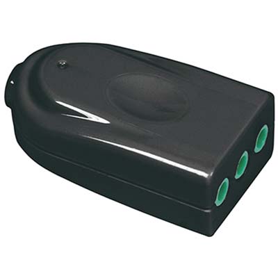 Presa Mobile Garanti - Nero 2P+T 10A- 10 Pezzi