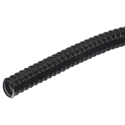 Tubo Corrugato + Tirafilo Pvc Nero Mm 25 Mt 25