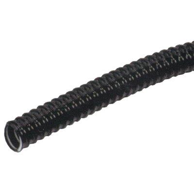 Tubo Corrugato + Tirafilo Pvc Nero Mm 25 Mt 50
