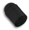 Portalampada Camicia Liscia - Resina Nero E14 M10X1- 25 Pezzi