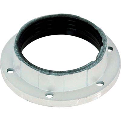 Ghiera X Portalampada - Resina Bianco E27 Mm 56- 25 Pezzi