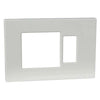 Placca Coprifrutti Venus Marlanvil - Resina Avorio Posti 1 + Schuko Mm 115X80- 20 Pezzi