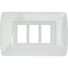 Placca Coprifrutti Magic Line - Nylon Bianco Posti 3 Mm 120X80 Cf=Pz 2- 5 Confezioni
