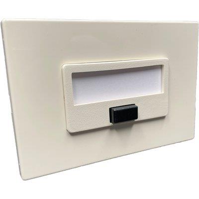 Campanello Venus Marlanvil - Volt 250 A 4 Placca Abs- 2 Pezzi