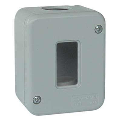 Involucro A Parete Ip40 Marlanvil - Posti 1 Mm 64X80 H.Mm 46 X Venus- 10 Pezzi