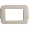 Placca Coprifrutti Millenium Marlanvil - Avorio Posti 3 Mm 122X83- 15 Pezzi