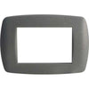 Placca Coprifrutti Millenium Marlanvil - Grigio Glitter Posti 3 Mm 122X83- 15 Pezzi
