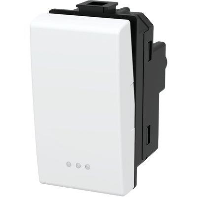 Deviatore Unipolare Abm - Bianco Volt 250 A 16- 8 Pezzi