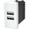 Presa Usb Abm - Bianco 2 Prese Usb Volt 5 A 2.4- 2 Pezzi