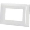 Placca Coprifrutti Abm - Bianco Posti 3 Mm 120X85- 8 Pezzi