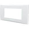 Placca Coprifrutti Avp - Bianco Posti 4 Mm 140X85- 8 Pezzi