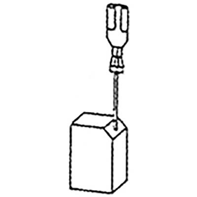 Carboncino Bd Dewalt Z0222 Porta - Grafite Mm 6,3X 8 H.Mm 13,5 Cf=Pz 2- 3 Confezioni