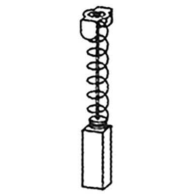 Carboncino Makita Z0848 Porta - Grafite Mm 6,5X13,5 H.Mm 17,5 Cf=Pz 2- 2 Confezioni