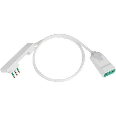 Prolunga Lineare Clock Bipasso Fme Bianco 2P+T 16A Bipasso N°Xmmq 3X075 Mt 10