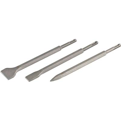 Scalpello Martello Sds Plus Kit Einhell - Scalpello + Paletta + Punta Mm 250 Cf=Pz 3- 1 Confezioni
