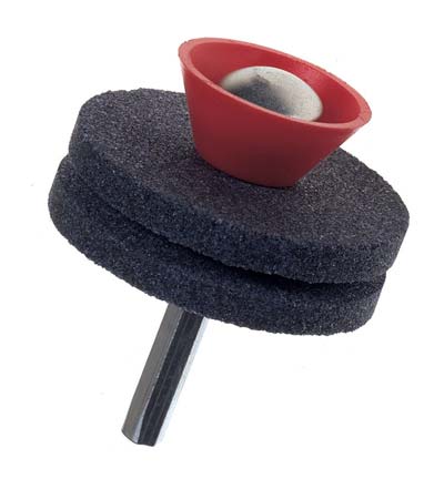 Mola Affilacoltelli 395.00 Pg - Mm 50 Attacco 1/4M- 5 Pezzi