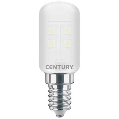 Lampada Led Frigo Century - Calda Volt 230 Watt 1,8 Lumen 130 E14- 6 Pezzi