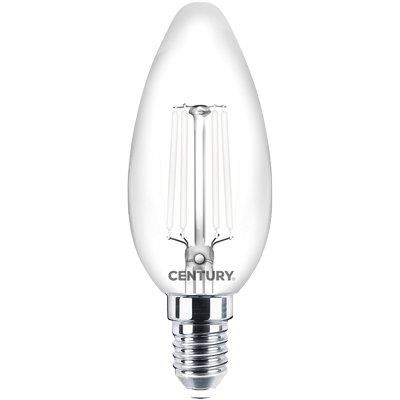 Lampada Wire Led Oliva Incanto White Century - Naturale Volt 230 Watt 4,5 Lumen 470 E14- 5 Pezzi